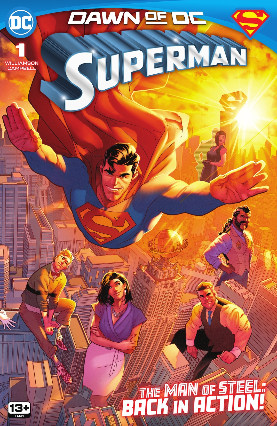 Superman #1 preview images