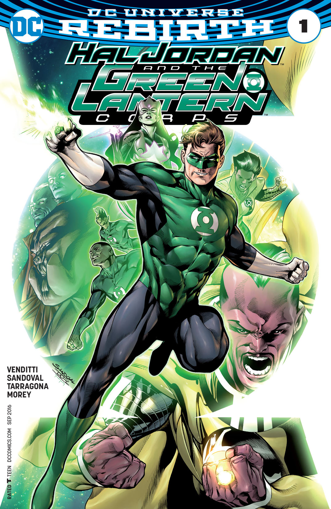 Hal Jordan and The Green Lantern Corps #1 preview images