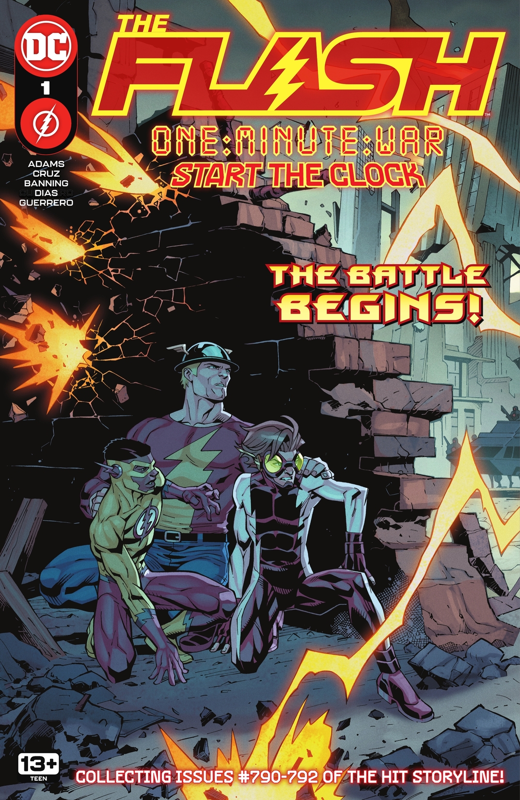 The Flash One-Minute War: Start The Clock (2023) #1 preview images